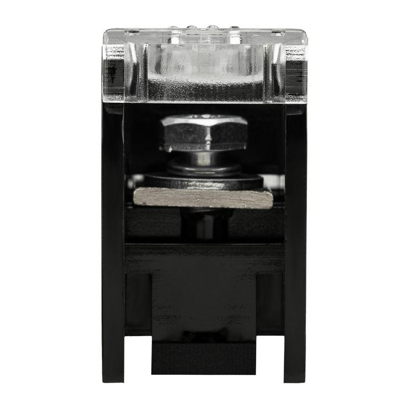 Блок зажимов клеммный БЗД 1п 25кв.мм 90А на DIN-рейку Rexant 11-2164