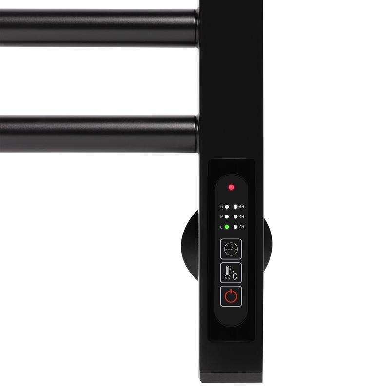 Полотенцесушитель Stato black П15 500х1000 электро встроен. диммер Royal Thermo НС-1433974