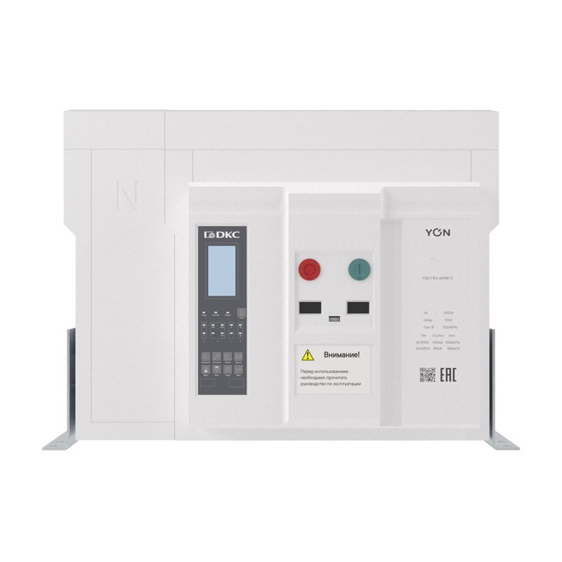 Выключатель автоматический воздушный 4P 3200А 100кА pro ANX32X расцепитель ETE стац. вертикал. подключениеие управления YON ANX32XM4FV622200K