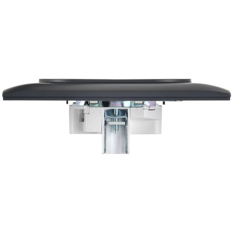 Розетка 2-м SKANDY 10А без заземл. защ. шторки в сборе SK-R09T титан IEK SK-R23-10-K48-F