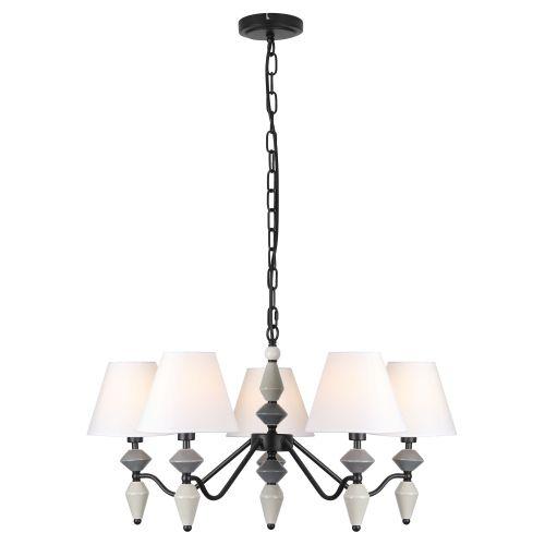 Люстра Alisia 2096-305 40Вт 5хE14 классика Rivoli Б0066427