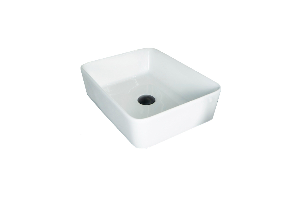 Раковина Gid N9103 51120 накладная белая 48x37x13