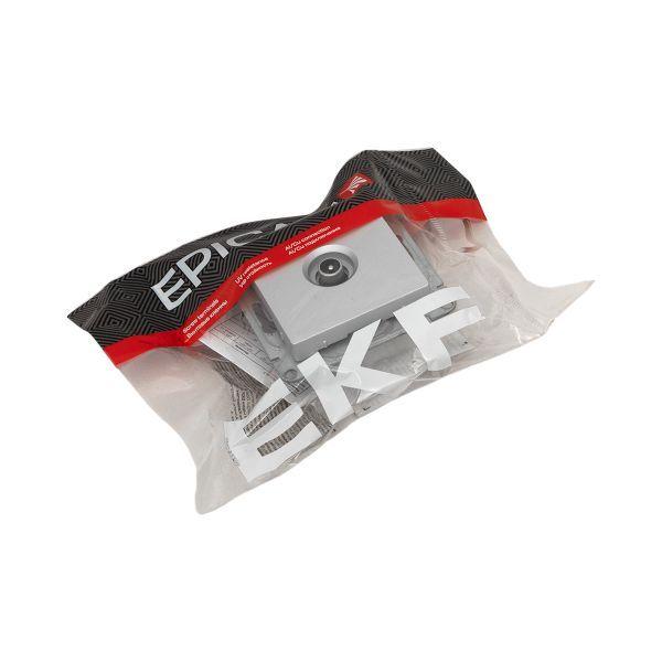 Розетка телевизионная проходная TV СП Эпика механизм алюм. EKF UP1-SOA-TV-2