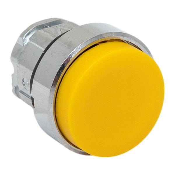 Механизм кнопки исполнительный XB4 IP65 выпирающая возвратный без фиксации без подсветки желт. EKF XB4BL-Y-65