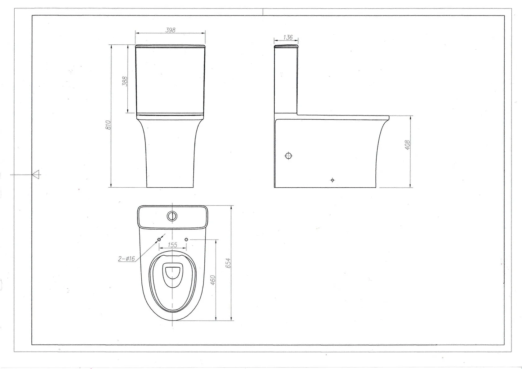 Крышка-сиденье ARROW AB2230, микролифт,Duroplast, белый