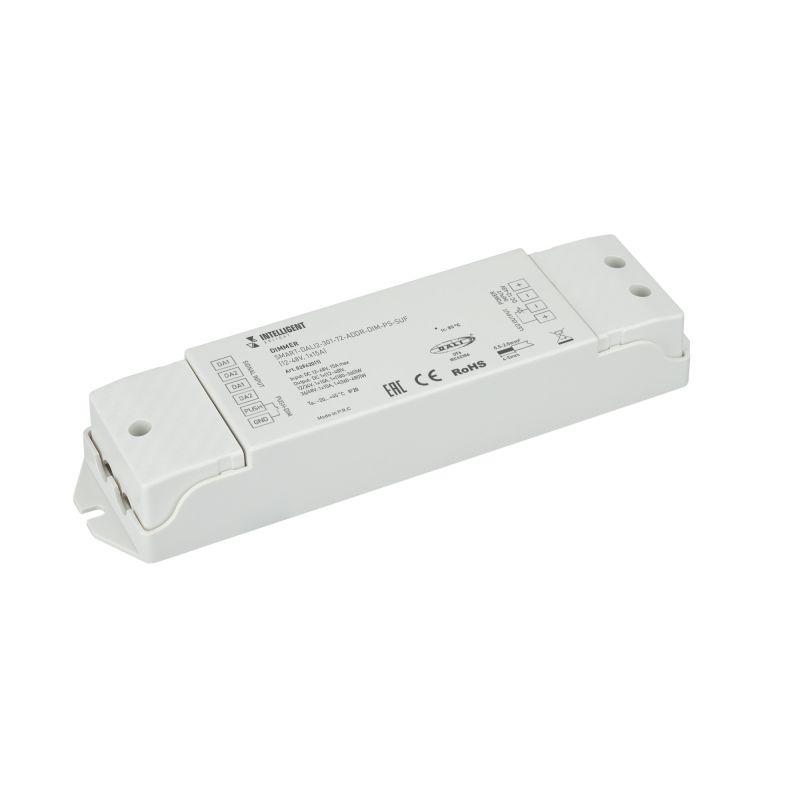 Диммер SMART-DALI2-301-72-ADDR-DIM-PS-SUF 12-48В 1х15А IP20 пластик INTELLIGENT ARLIGHT 028420(1)