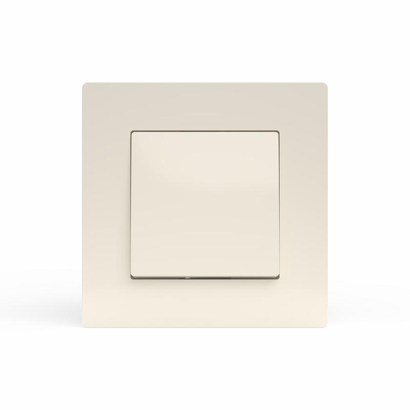 Переключатель перекрестный 1-кл. СП Pixel IP20 механизм беж. TOKOV ELECTRIC TKE-PX-P1R-C02