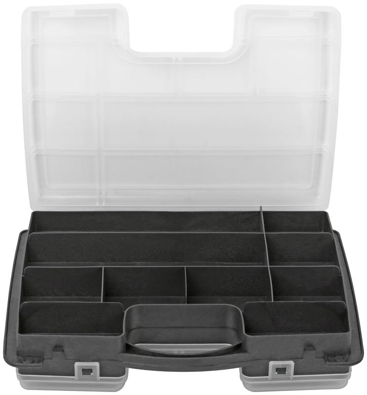 Ящик для крепежа (органайзер) двухсторонний 11.5дюйм ( 295х220х76мм ) FIT 65646