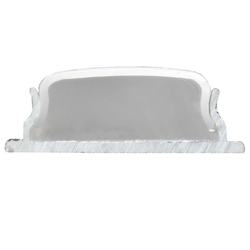 Профиль гибкий накладной для светодиод. ленты 1606 L2000 комплект аксессуаров опал алюм. IEK LSADD1606-SET1-2-G1-1-12