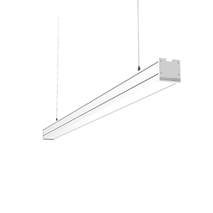 Светильник светодиодный Mercury Pro GL 1516х66х68 50Вт 4000К CRI90 подвесной/накладной аварийный автономный постоянного действия рассеив. опал закал. стекло RAL9005 черн. муар декор. провод 2м подвесы 2м VARTON V1-R0-9R258-31GOA-5405040