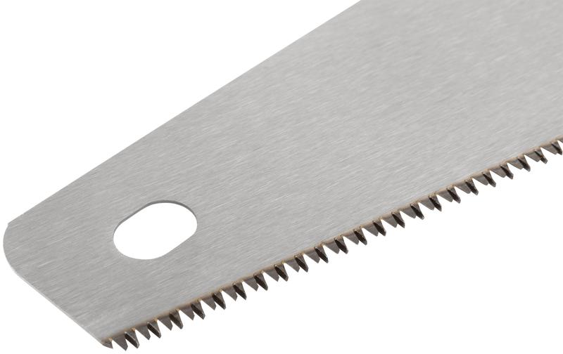 Ножовка по дереву мелкий каленый зуб 14 ТPI 3D заточка 3К пласт.прорезиненная ручка профи 400мм FIT 40482