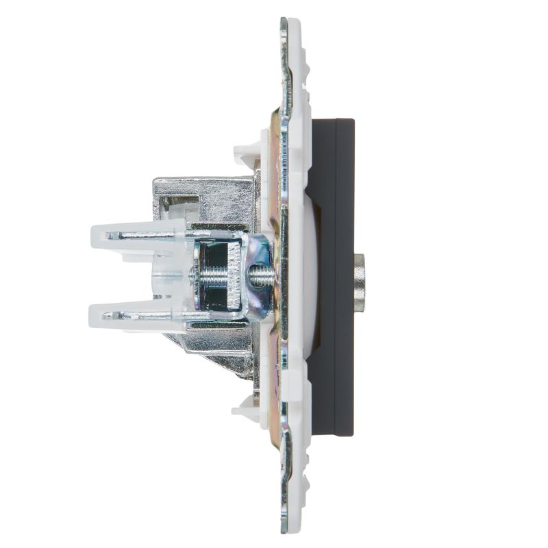 Розетка TV оконечная SKANDY SK-A12G графит IEK SK-A10-O-K53