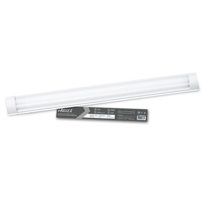 Светильник под светодиодную лампу SPO-405 2xLED-Т8-1200 G13 1200мм IP40 NEOX 4690612053301