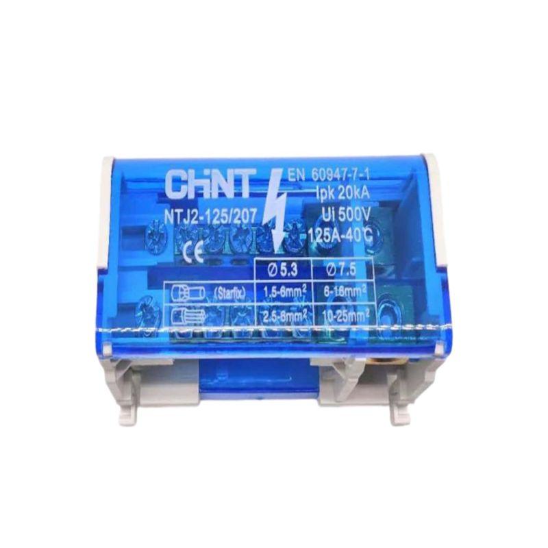 Шина нулевая в корпусе на DIN (NTJ2) 2х7 CHINT CHINT 810000