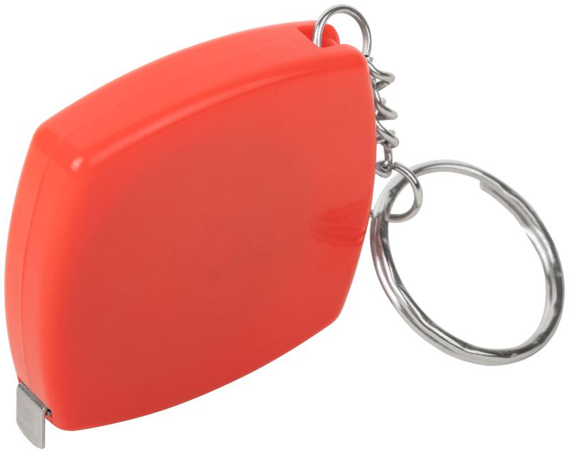 Рулетка-брелок 2мх6мм пластик. корпус КУРС 17815