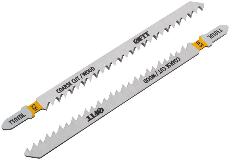 Полотно по дереву HCS шлифованные под свободным углом зубья 132/106/4мм (T301DL) (уп.2шт) FIT 40899