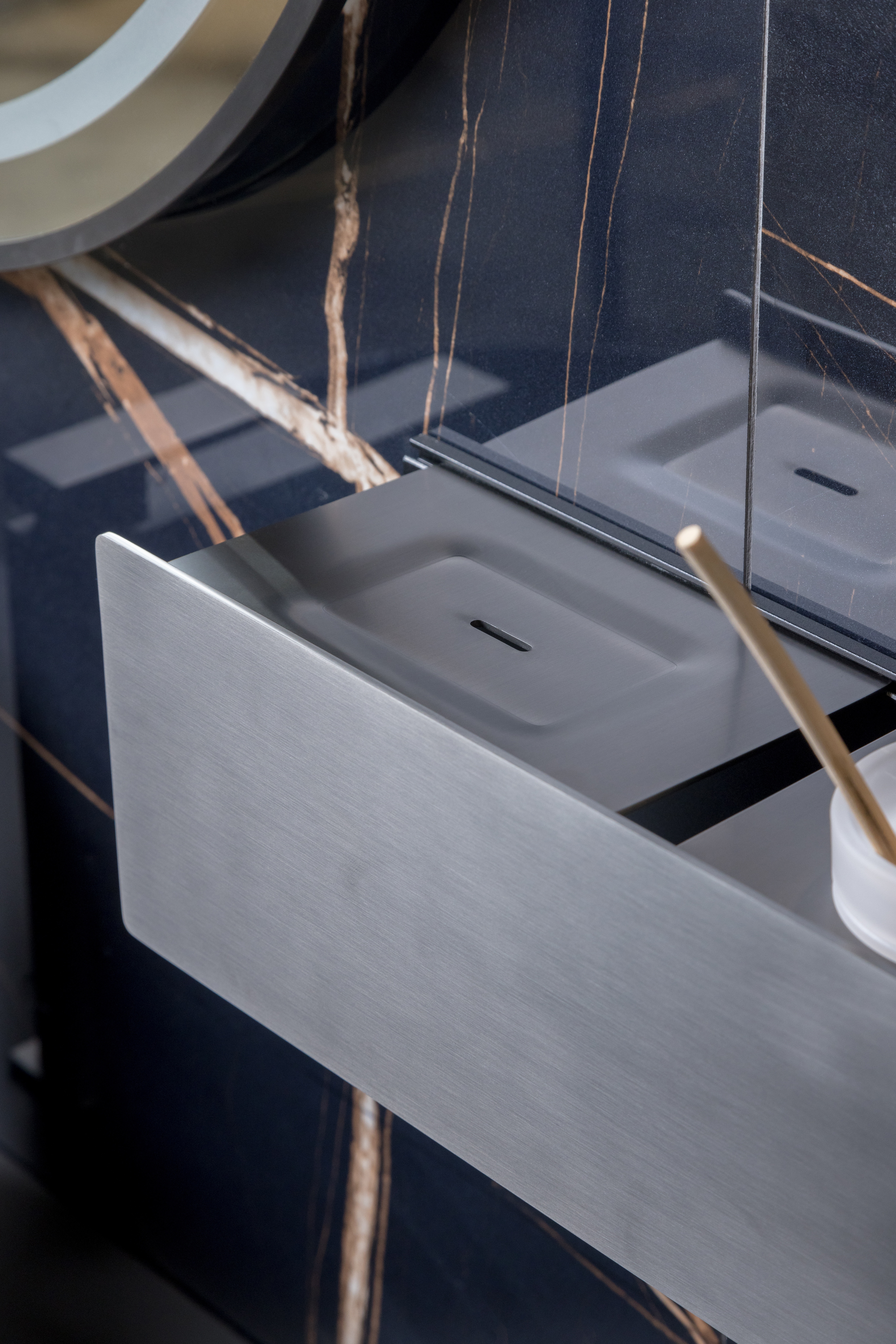 Мыльница для полки Black/Черный