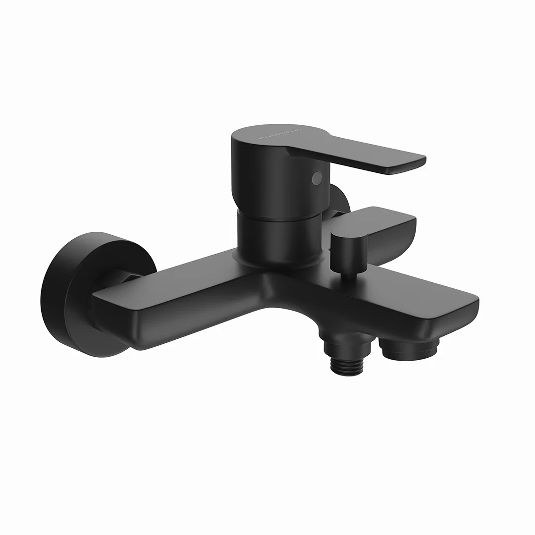 Смеситель SONATA для ванны, черный матовый