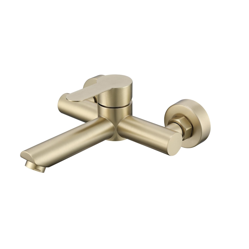 Смеситель для ванны Fmark FS8202C, матовое золото