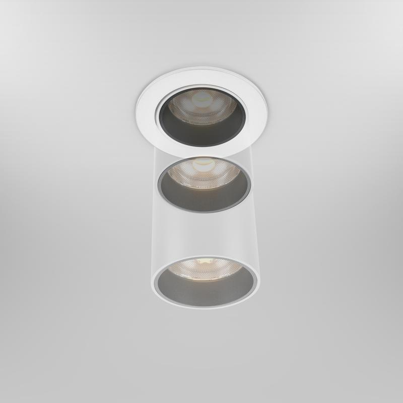 Светильник FOCUS LED 12Вт 4000К 60град. встраив. Maytoni DL125-L12-4K-W