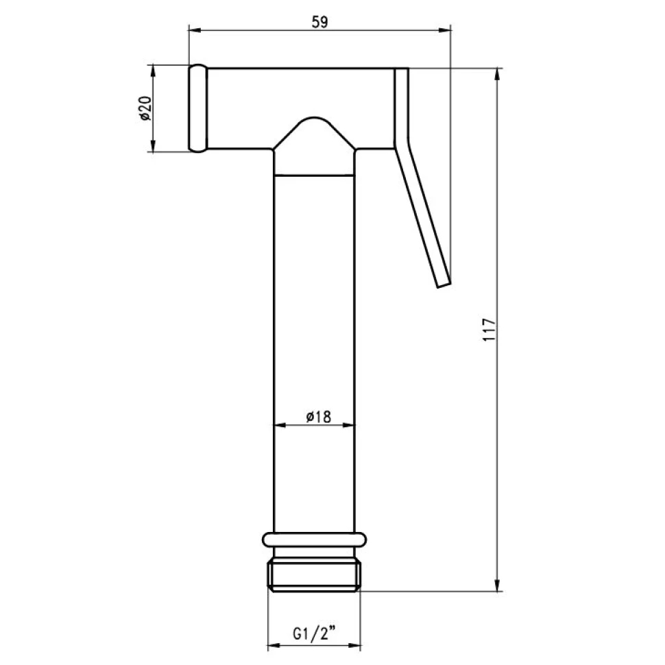 Гигиенический набор Savol SK-PQT07, хром
