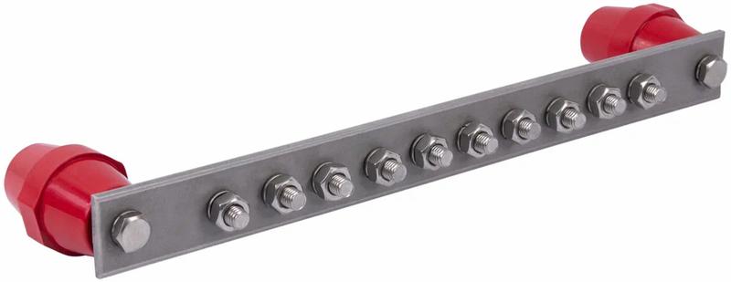 Шина уравнивания потенциалов 10хМ10 5х40мм сталь нерж. OBO 5015866_V1