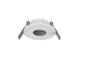 Рамка для модульного светильника Hottel 05 круглая с круглым маленьким отверстием встраив. 65х22 (м. о. 52мм) поворотная бел. VARTON V4-R0-00.0104.HT0-0001