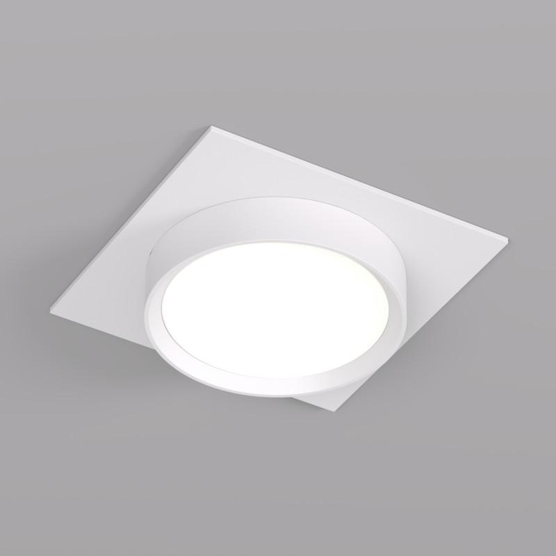 Светильник FLAT 15Вт GX53 IP20 LED встраив. алюм. бел. DENKIRS 772629