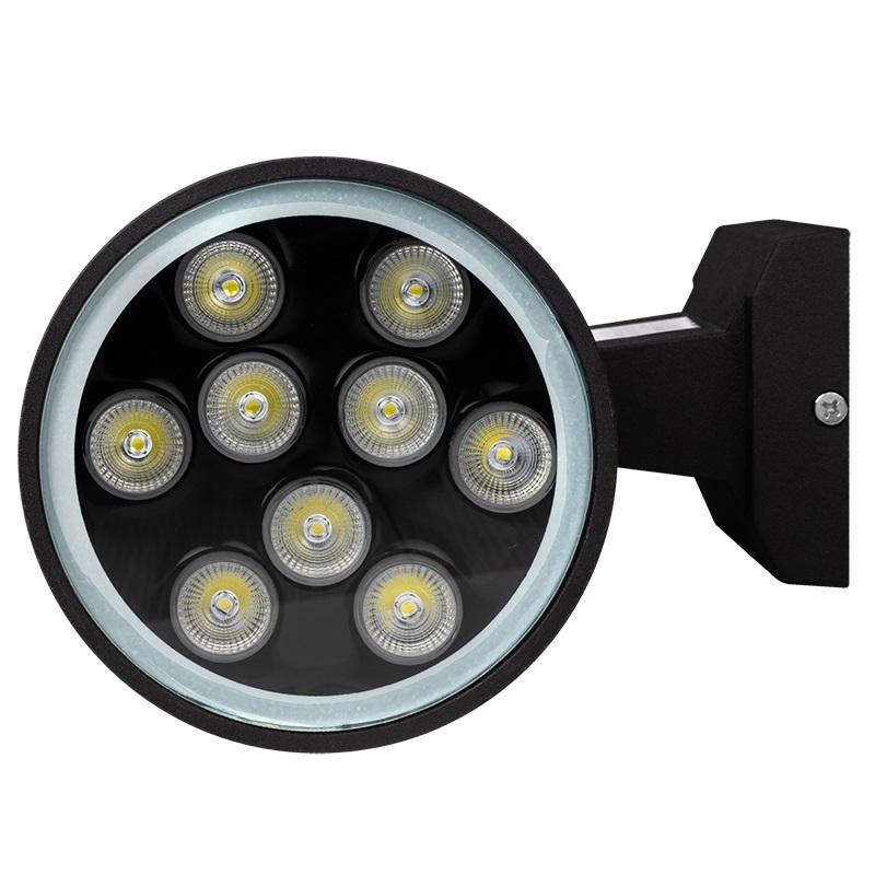 Светильник светодиодный PWL-300110/30D 2х9Вт 3000К IP65 BL архитектурный Pro JazzWay 5064638