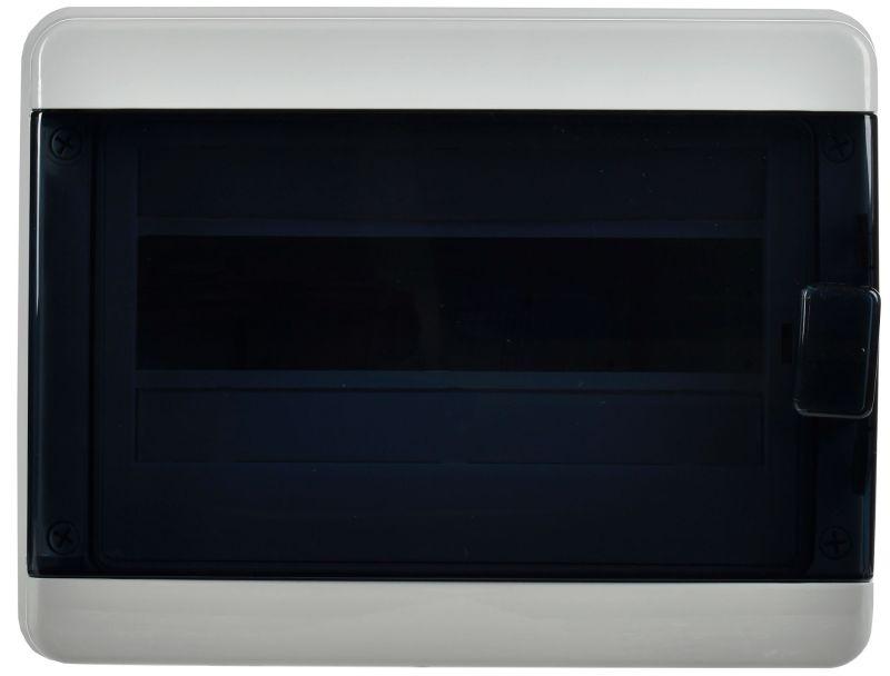 Корпус КМПн-12 TEKFOR IP65 черн. прозр. дверь пластик. IEK TF5-KP72-N-12-65-K03-K02