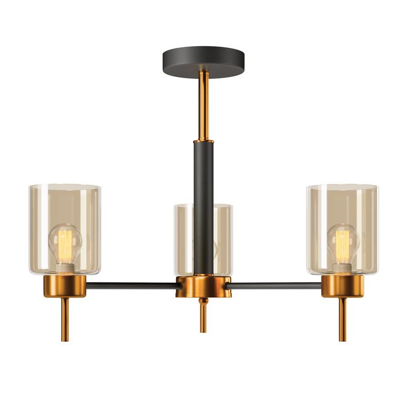 Светильник Twist 60Вт E27х3 IP20 подвесной Freya FR5272PL-03GB