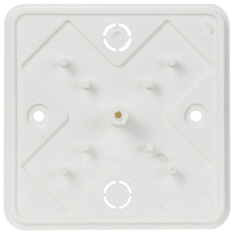 Коробка распаячная ОП КМ 75х75х28 бел. IEK UKO10-075-075-028-K01-E