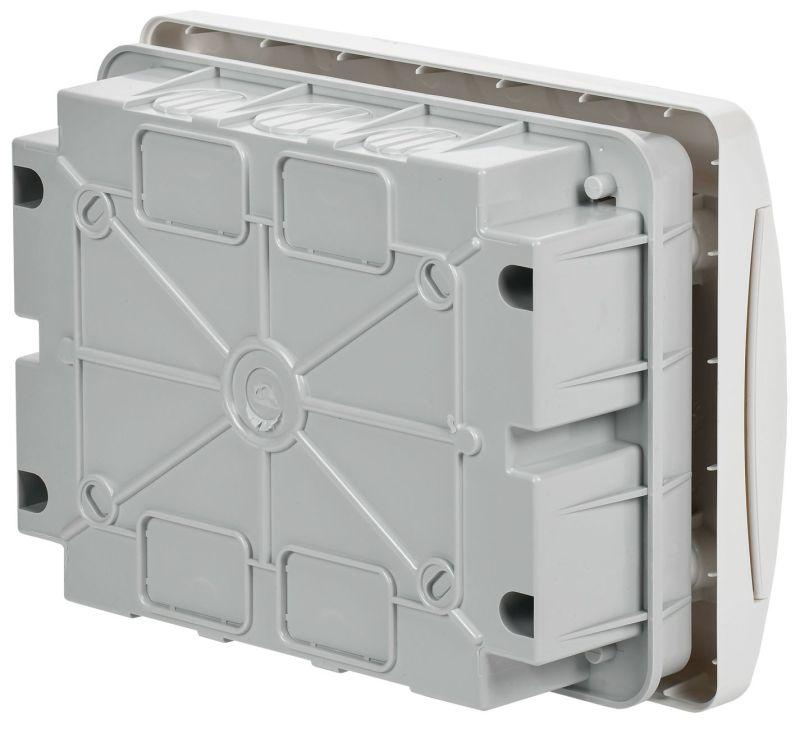 Корпус ЩРВ-П-8 UNION Compact IP41 бел. дверь пластик. IEK UIC-KP13-V-08-41-K01