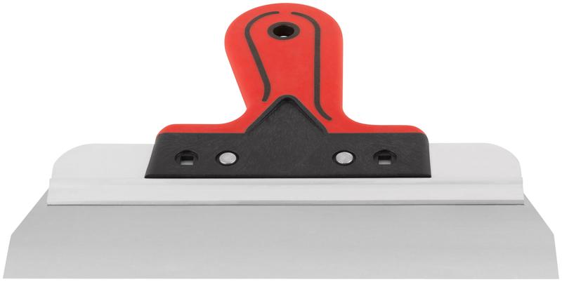 Шпатель фасадный Профи 250мм прорезиненная ручка нерж. сталь КУРС 06423