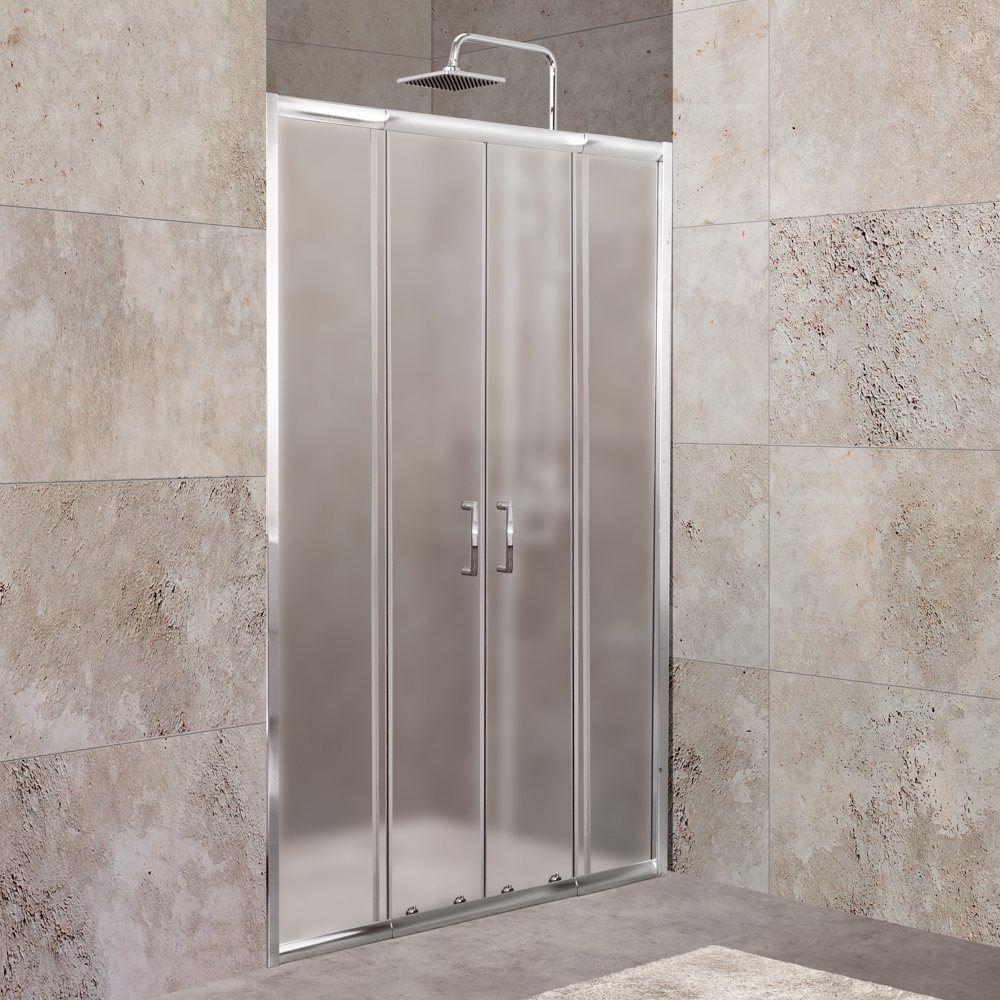 Душевая дверь BelBagno UNIQUE-BF-2-150/180-M-Cr