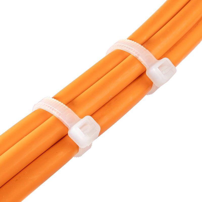 Хомут нейлоновый КСС MULTILOCK 4х300 бел. (уп.100шт) Fortisflex 102304