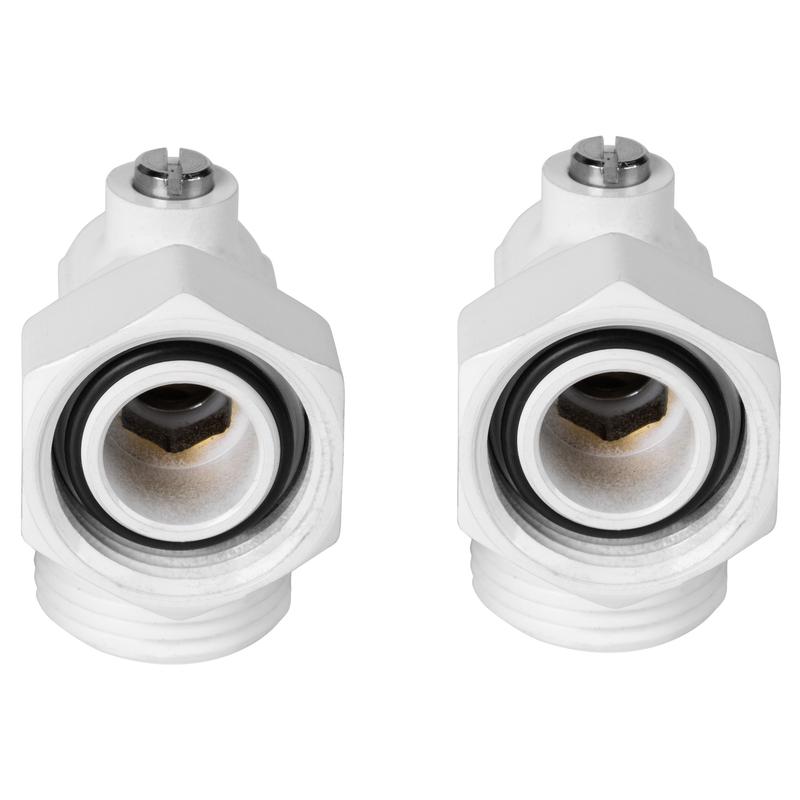 Набор нижнего подключения угловой раздельный 3/4х3/4ЕК бел. Royal Thermo НС-1559436