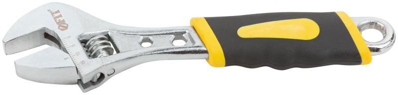 Ключ разводной "Старт" ПВХ накладка на ручку 150мм 19мм FIT 70146