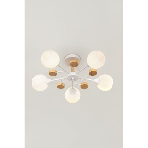 Люстра Chiara 9180-305 60Вт 5хE27 60Вт модерн Rivoli Б0068452