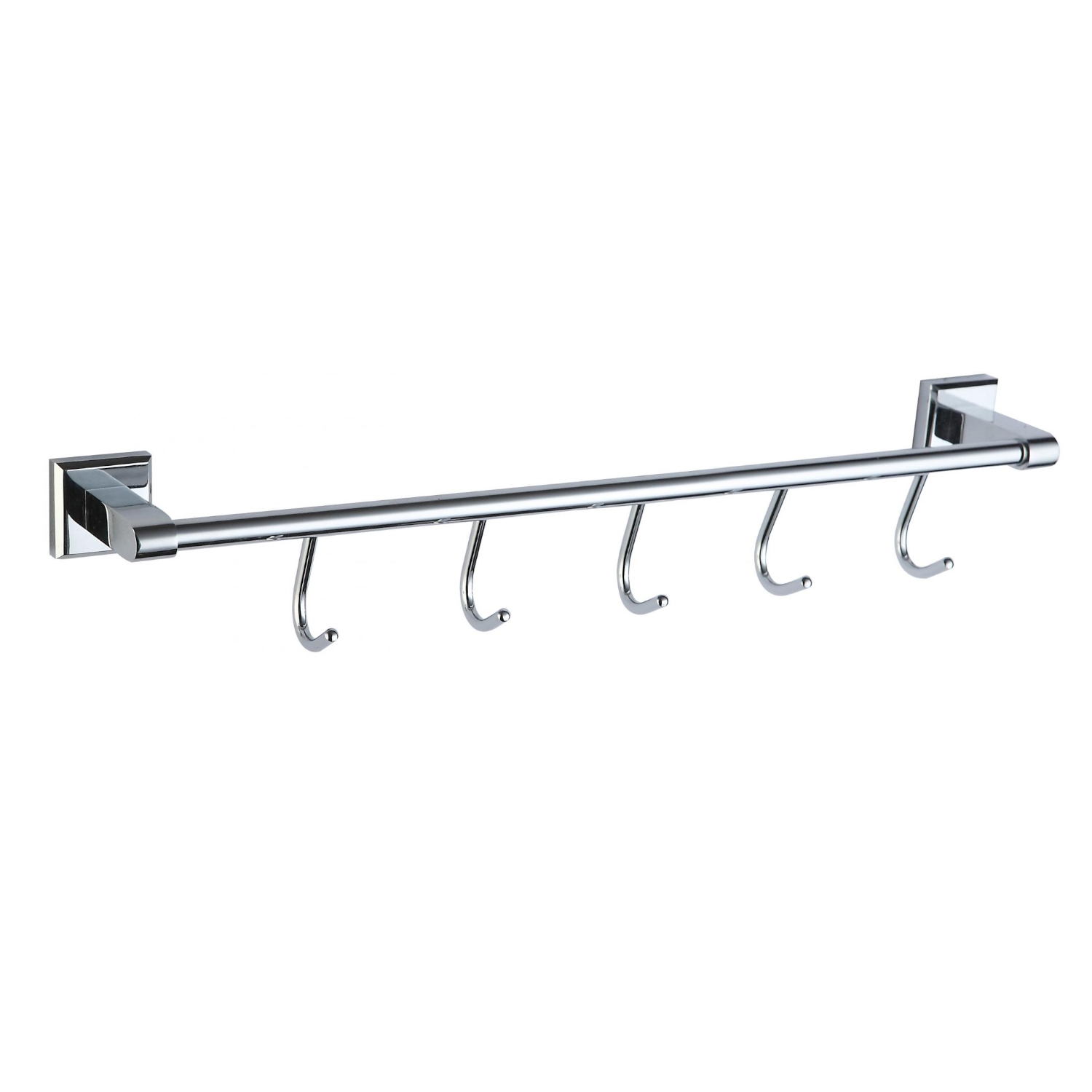 Планка с крючками Savol S-009575, хром