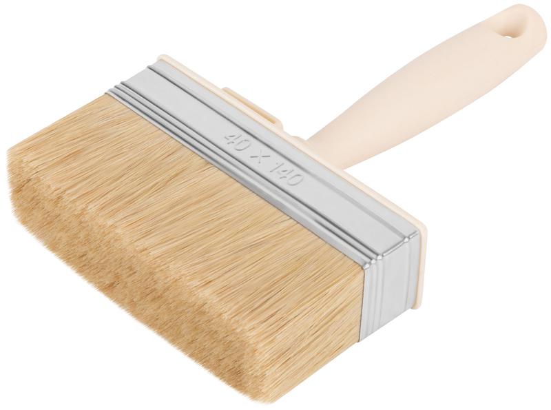 Макловица натуральная светлая щетина пластиковый корпус "мини" 40х140мм FIT 01653