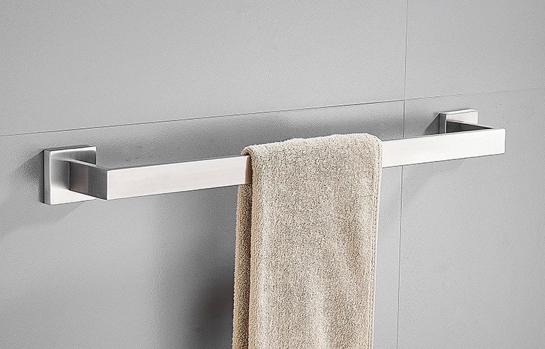 Держатель CR-F25-H02 для полотенец из нержавеющей стали BOCH MANN (600х55х80), цвет нержавеющая сталь