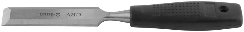 Стамеска CrV с пластиковой ручкой 24мм FIT 43124