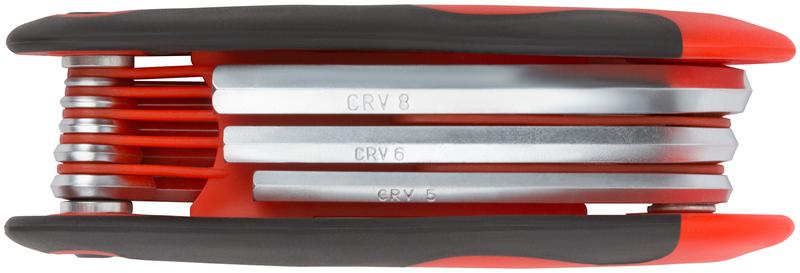 Ключ шестигранные CrV 8шт(1.5-8мм) складные FIT 64182