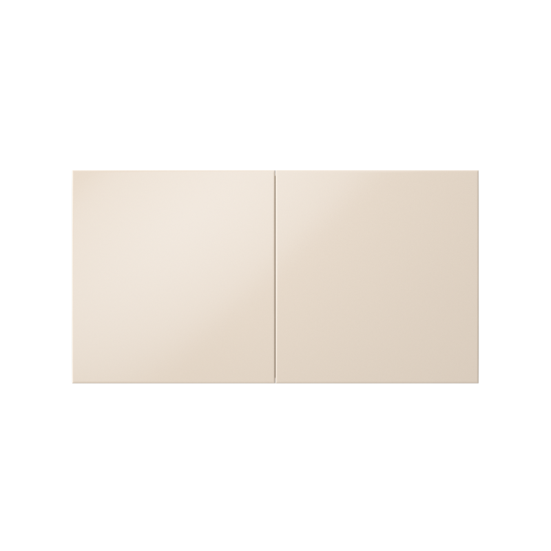 Розетка 2-м СП AtlasDesign 16А IP20 с заземл. защ. шторки со сдвижн. крышкой в сборе беж. SE ATN000228