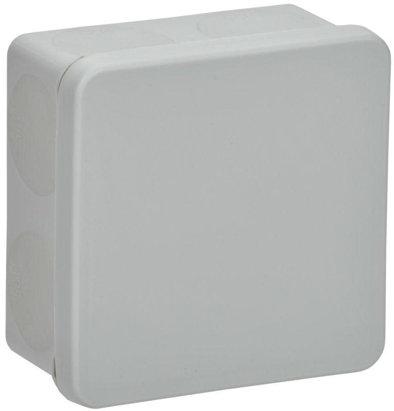 Коробка распаячная ОП КМ42435 80х80х40мм IP67 8 вводов сер. IEK UKO21-080-080-040-K41-66