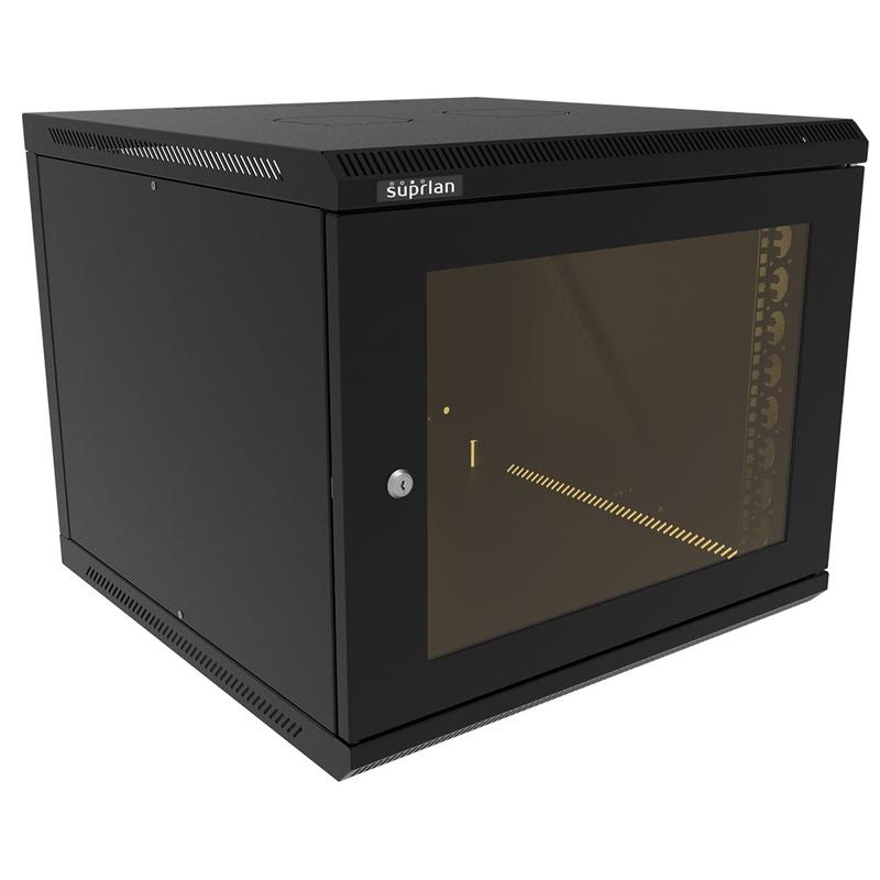 Шкаф телекоммуникационный настенный ТВС-6U-600-600-СР-9005 SUPRLAN 05-2066-B