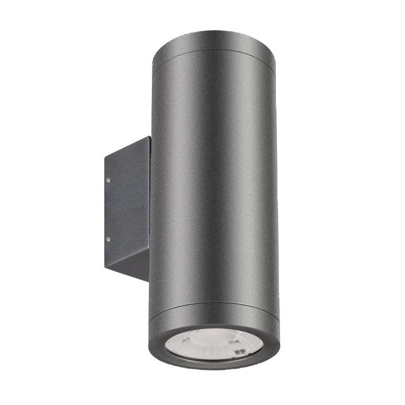 Светильник LGD-RAY-WALL-TWIN-R65-2x9W Warm3000 GR 23 deg 230В 2х9Вт 3000К IP65 метал. Arlight 038154(1)