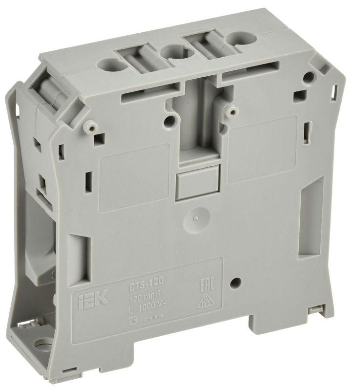 Колодка клеммная CTS ARMAFIX 120кв.мм сер. IEK YCT10-00-K03-120