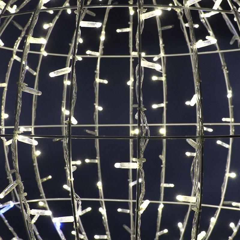 Фигура светодиодная "Шар" d80см 300LED тепл. бел. эффект мерцания 230В Neon-Night 501-616